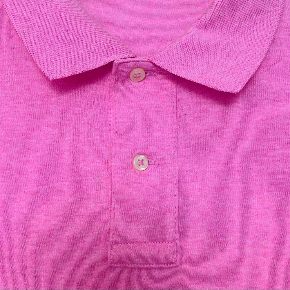 Polo by Ralph Lauren Pink Polo Shirt with Pink Logo Sz XXL/TTG - Picture 4 of 14